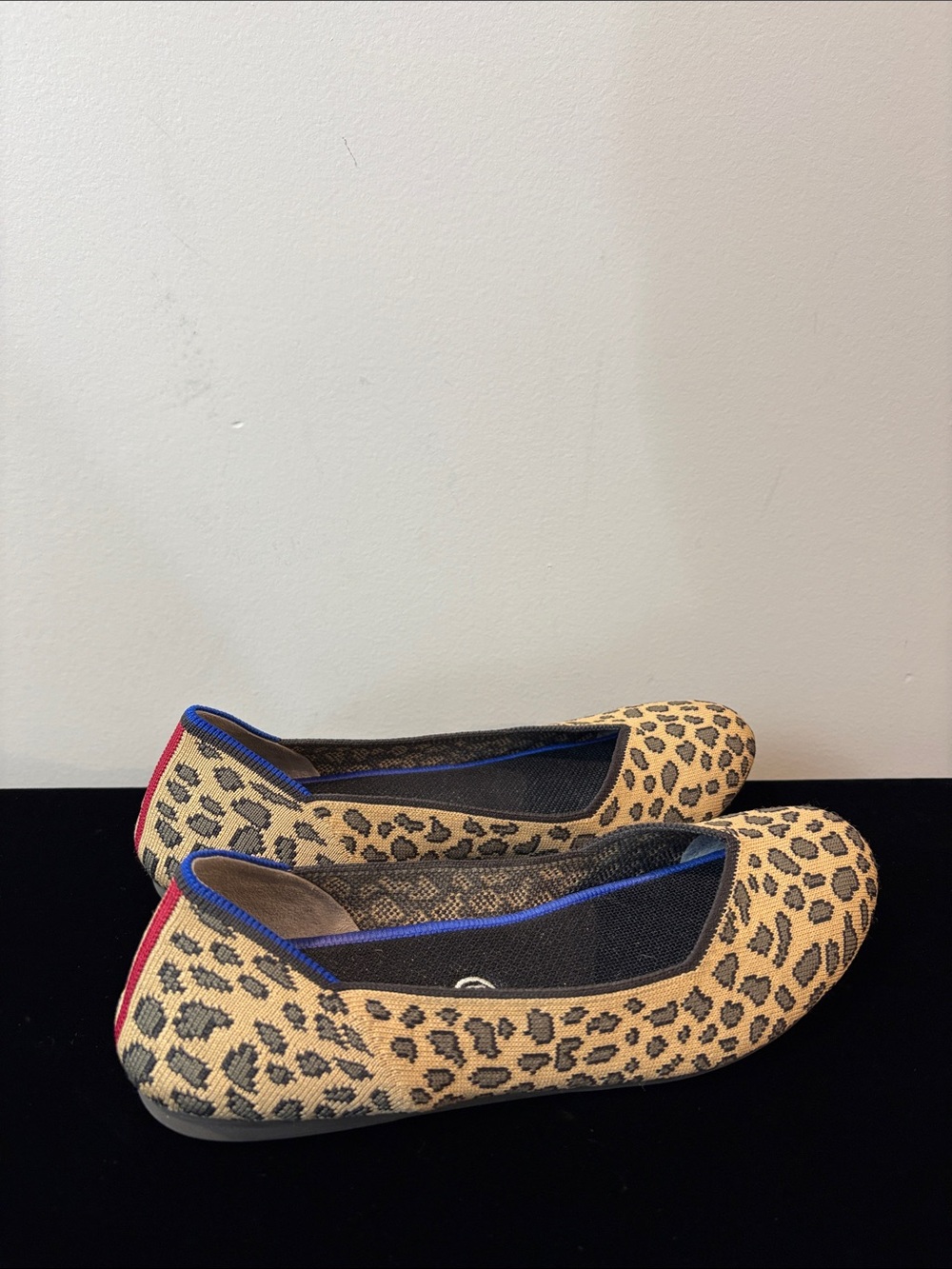 Rothyโs Animal Leopard Print Ballet Flats Size 9